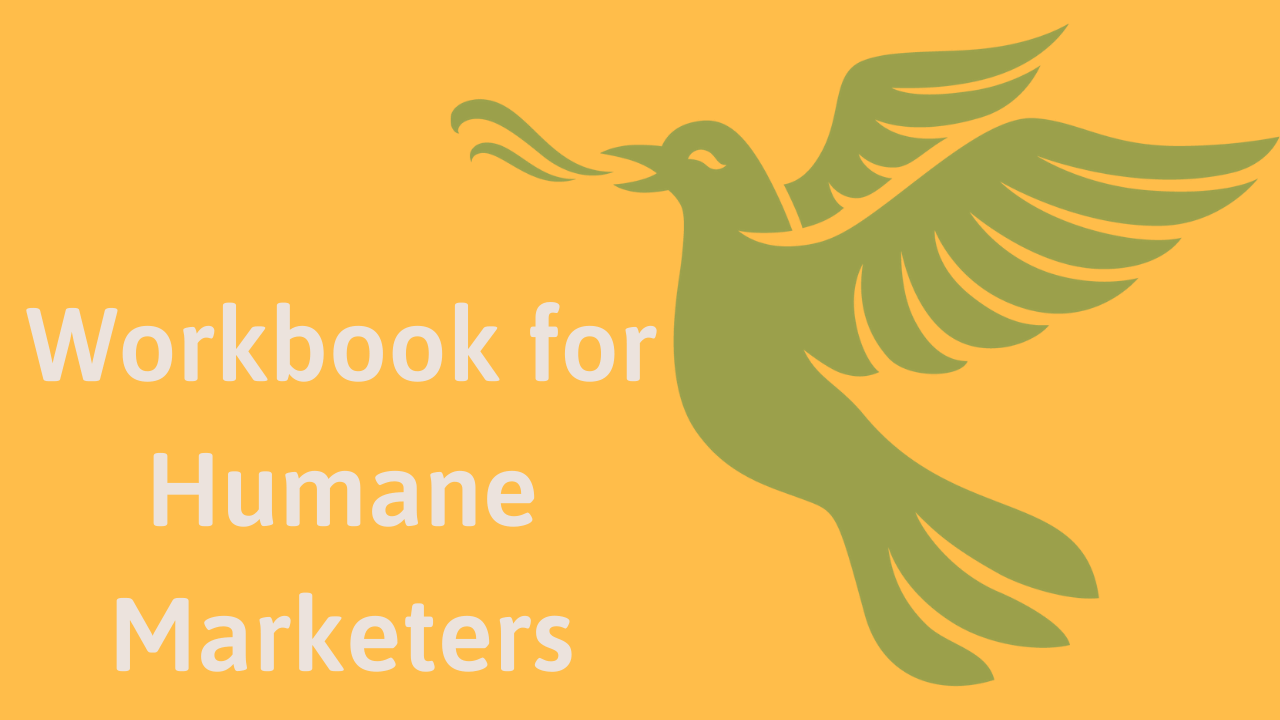 Workbook for Marketing Like We're Human book