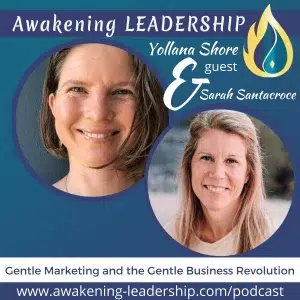 Sarah Santacroce on the Awakening Leadership podcast