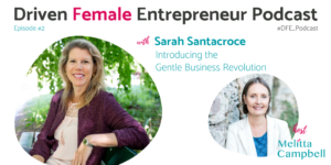 Sarah on the Driven Female Entrepreneur podcast